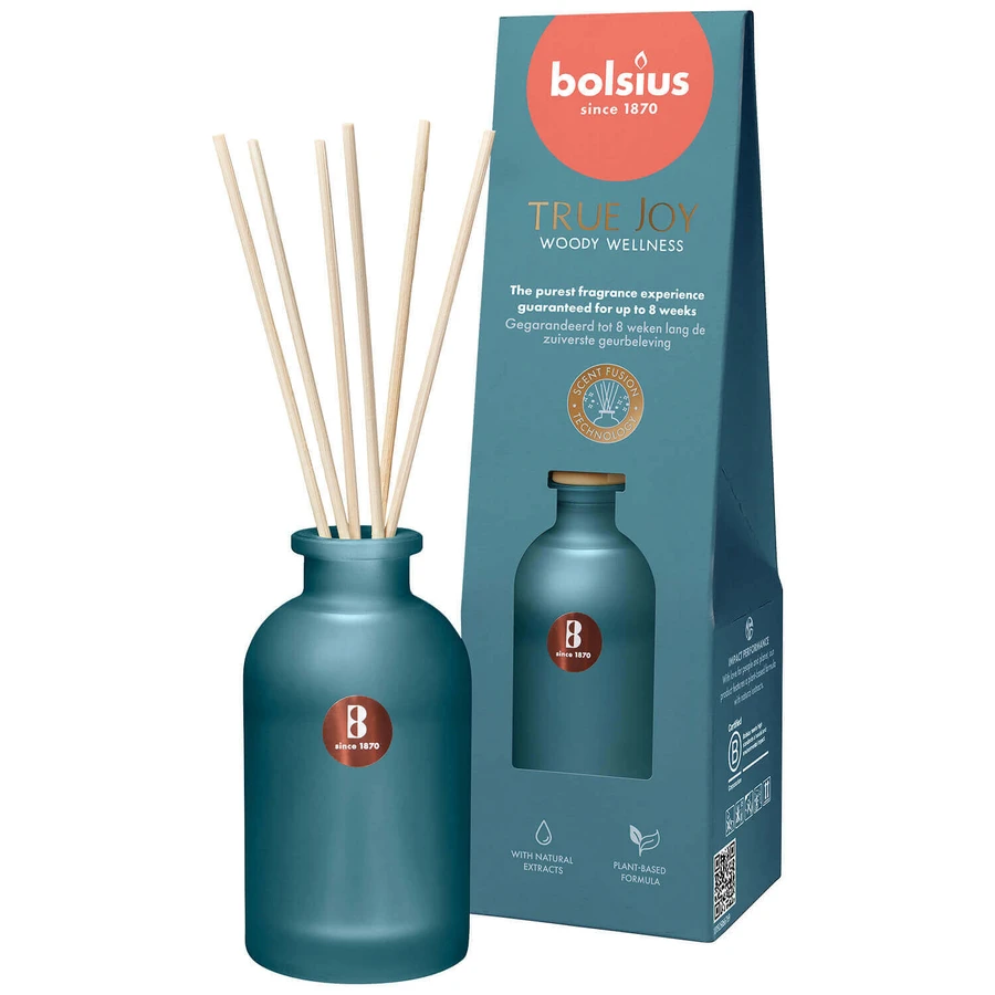 Bolsius True Joy Woody Wellness, дифузор для ароматів, 80 мл: ціни та характеристики