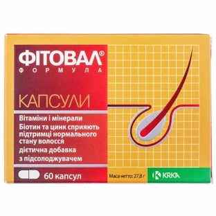 Фитовал формула капсулы,  №60