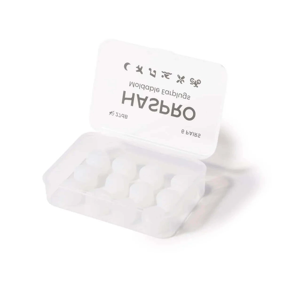 Haspro, формованные беруши, белые, 12 штук: цены и характеристики
