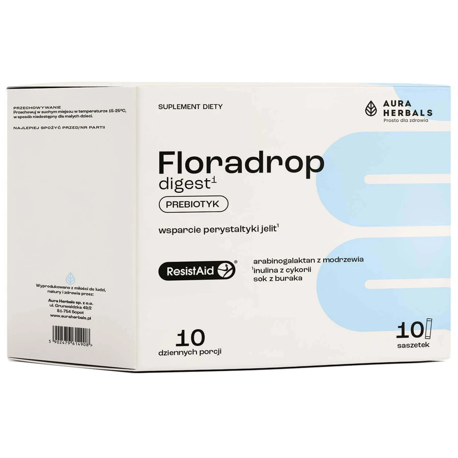Aura Herbals Floradrop Digest, 20 г x 10 пакетиков: цены и характеристики