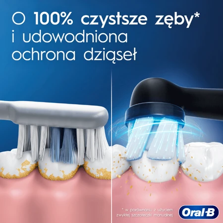 Oral-B iO 2, магнитная зубная щетка, черная + футляр: цены и характеристики
