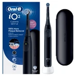 Oral-B iO 2, магнитная зубная щетка, черная + футляр: цены и характеристики