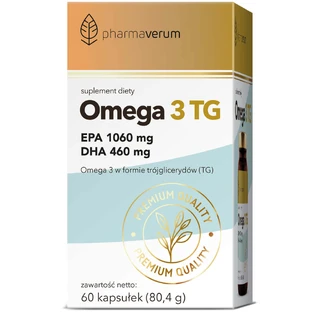 Pharmaverum Omega 3 TG, 60 капсул