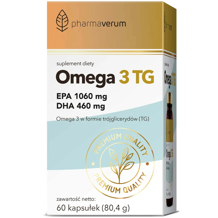 Pharmaverum Omega 3 TG, 60 капсул: цены и характеристики