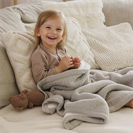 BabyOno, хлопковое одеяло с подкладкой, серое, 75 см x 100 см, 1 шт.: цены и характеристики