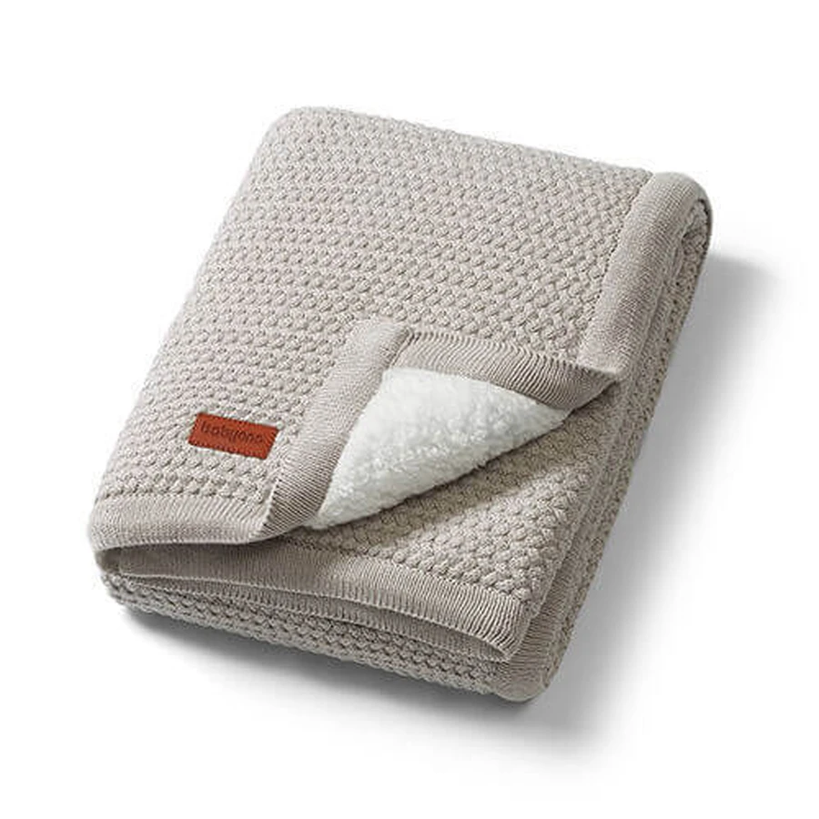 BabyOno, хлопковое одеяло с подкладкой, серое, 75 см x 100 см, 1 шт.: цены и характеристики