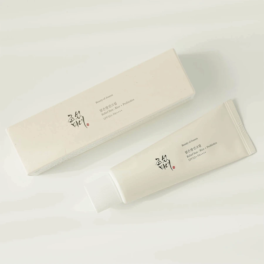 Сонцезахисний крем Beauty Of Joseon Relief Sun Rice + пробіотики, сонцезахисний крем, SPF 50+, 50 мл: ціни та характеристики