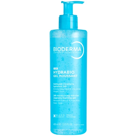 Bioderma Hydrabio Gel Moussant, зволожуюча пінка для вмивання, 400 мл: ціни та характеристики
