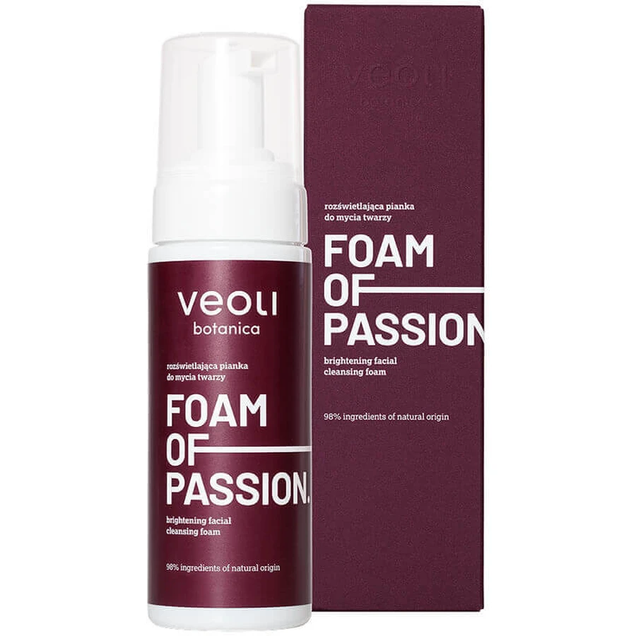 Veoli Botanica Foam Of Passion, освещающая очищающая пенка для лица, 150 мл: цены и характеристики