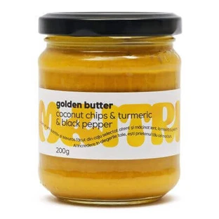 Кокосовый крем Golden Butter с куркумой и черным перцем, 200 г, Maitri