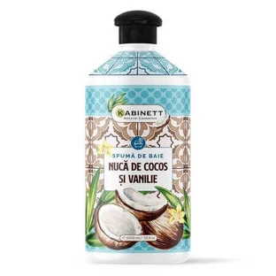 Пена для ванны "Кокос и ваниль", 1000 мл, Kabinett Natural Cosmetics