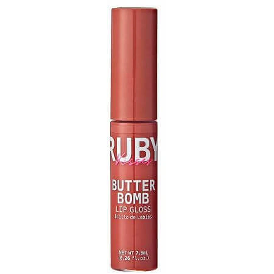 Блиск для губ Butter Bomb Теплі обійми, 7.8 мл, Ruby Kisses: ціни та характеристики