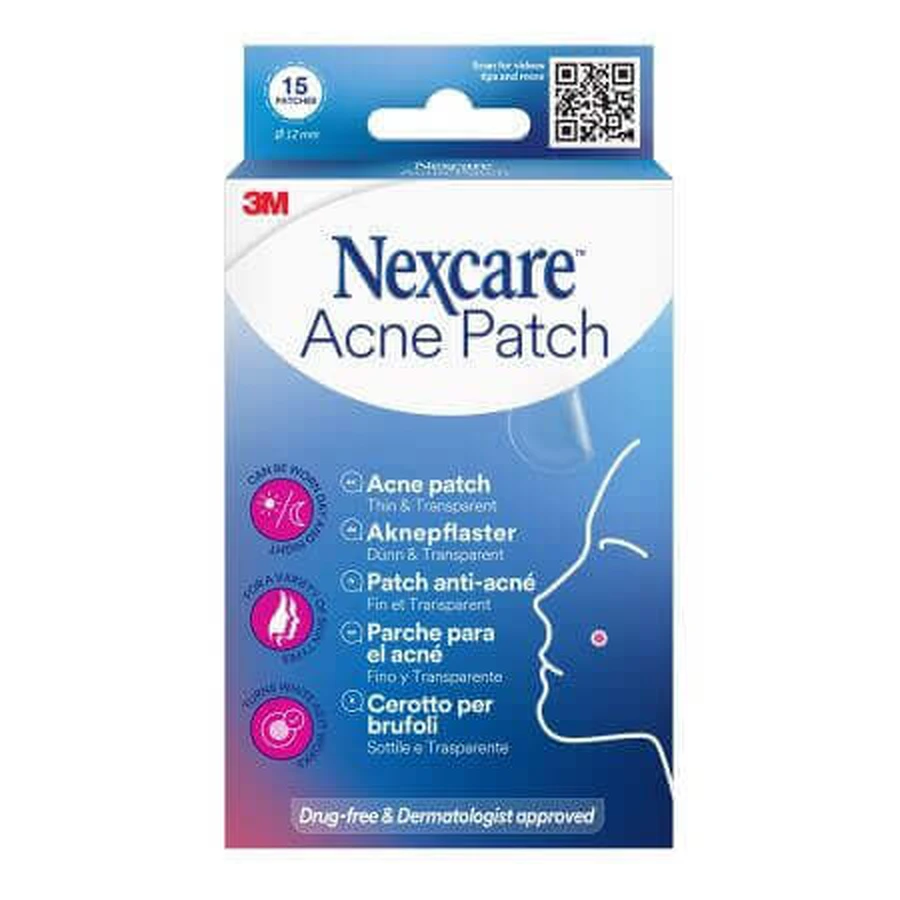 Гідроколоїдні пластирі Nexcare від прищів, 15 шт.: ціни та характеристики