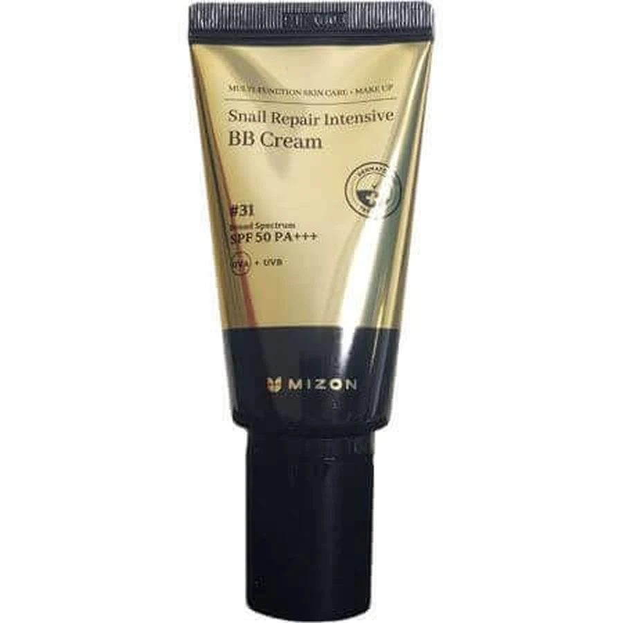 Крем для лица с экстрактом муцина улитки SPF 50 PA+++++ BB Cream, оттенок 31, 50 мл, Mizon: цены и характеристики