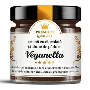 Veganella Secretele Ramonei Secretele Ramonei Крем с шоколадом и фундуком, 250 г, Remedia Laboratories