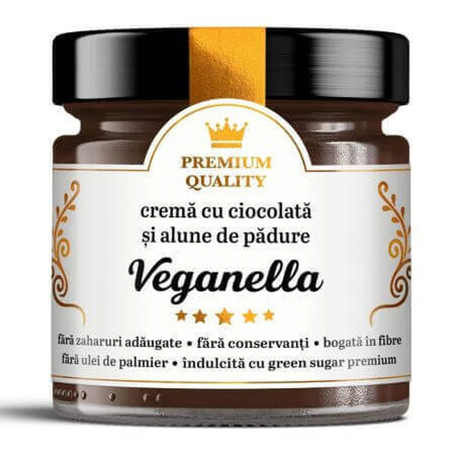 Veganella Secretele Ramonei Secretele Ramonei Крем с шоколадом и фундуком, 250 г, Remedia Laboratories: цены и характеристики