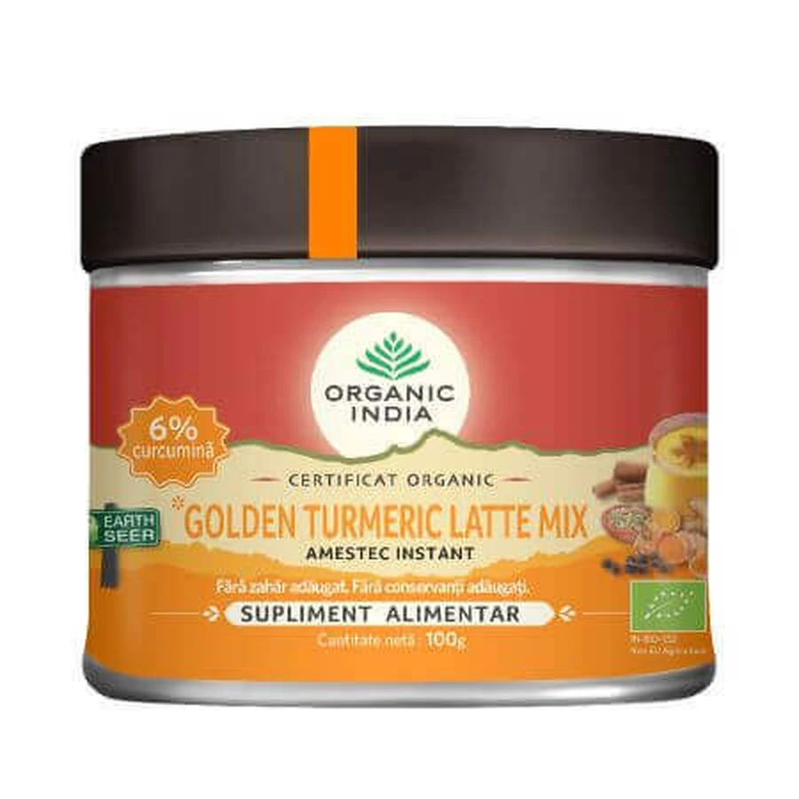 Organic Mix Золотой турмерик Латте, 100 г: цены и характеристики