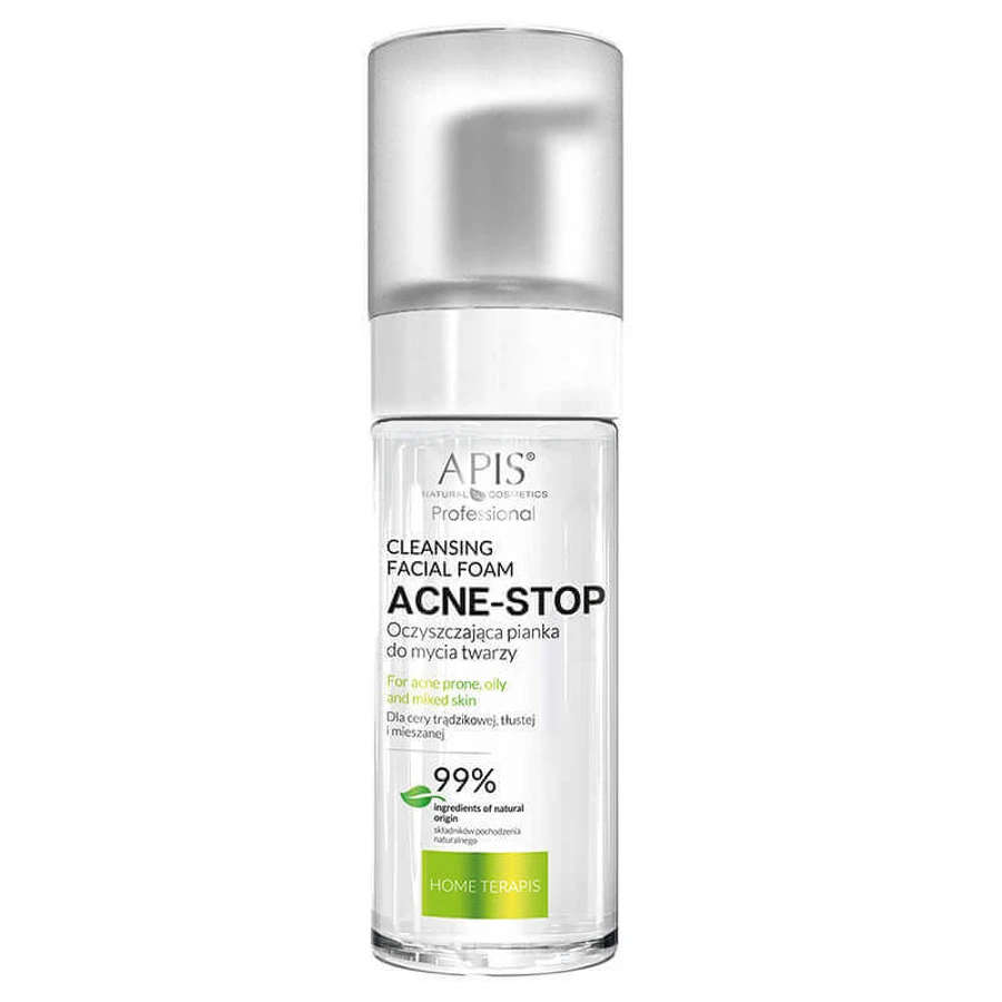 Apis Acne-Stop Home terApis, пінка для вмивання обличчя, що очищує, 150 мл: ціни та характеристики