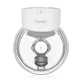 Lionelo Fidi Free Simple White Натуральний, ручний, однофазний, двофазний шкарлуподержувач Lionelo Fidi Free Simple White