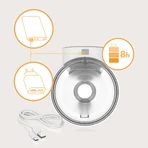 Lionelo Fidi Free Simple White Натуральний, ручний, однофазний, двофазний шкарлуподержувач Lionelo Fidi Free Simple White: ціни та характеристики