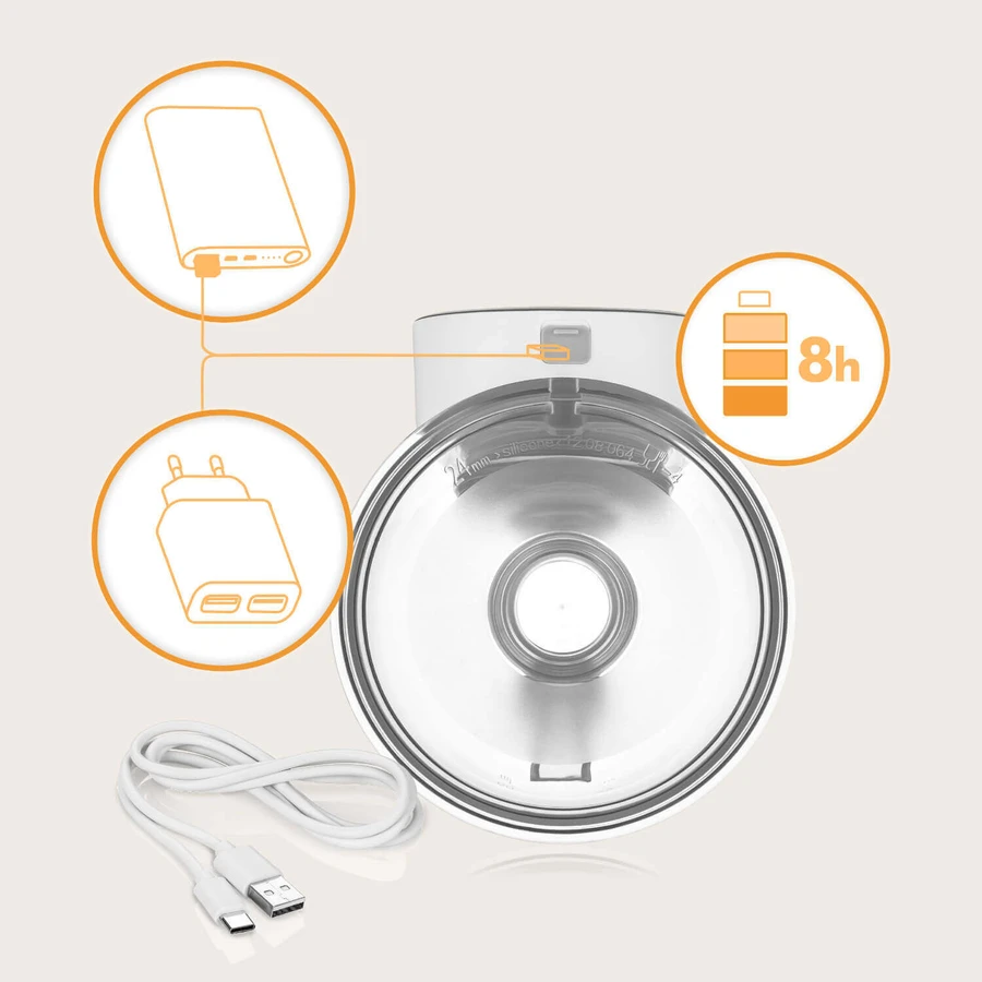 Lionelo Fidi Free Simple White Натуральний, ручний, однофазний, двофазний шкарлуподержувач Lionelo Fidi Free Simple White: ціни та характеристики