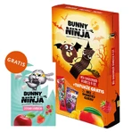 Фруктовые конфеты Bunny Ninja Mix, 6 штук + татуировки и книжка-раскраска бесплатно: цены и характеристики
