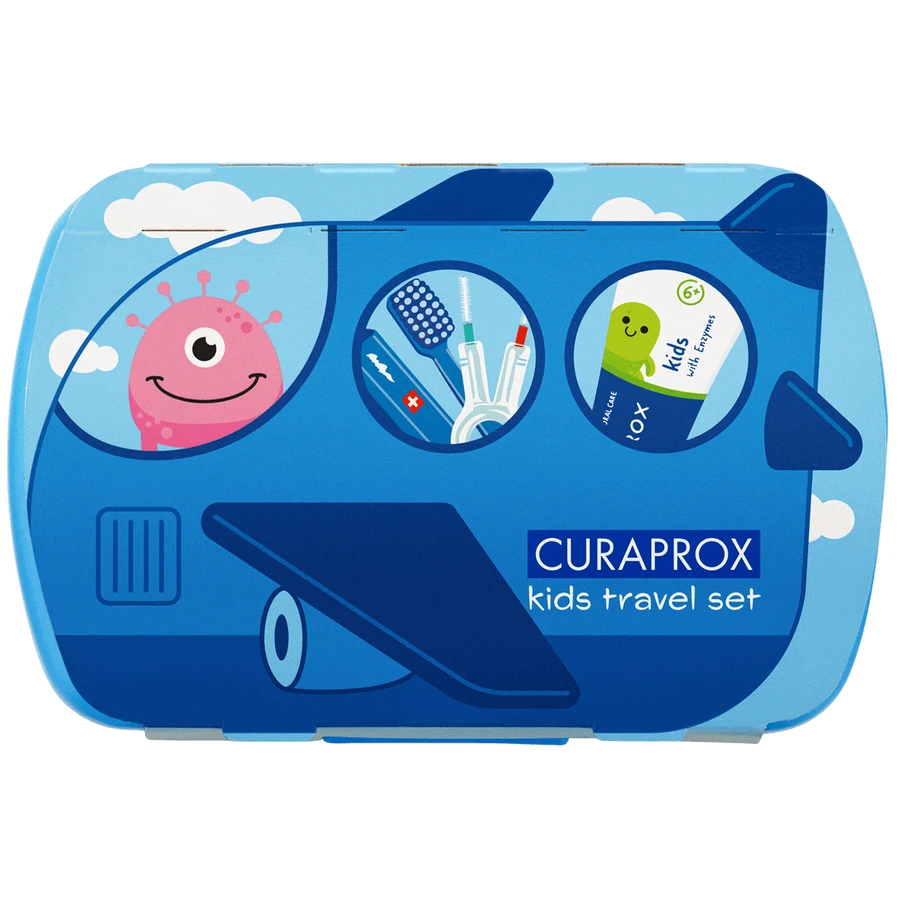 Curaprox Kids, набір для подорожей, синій: ціни та характеристики