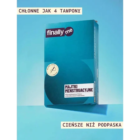 Finally.me Black Charm, менструальные трусики, размер L: цены и характеристики