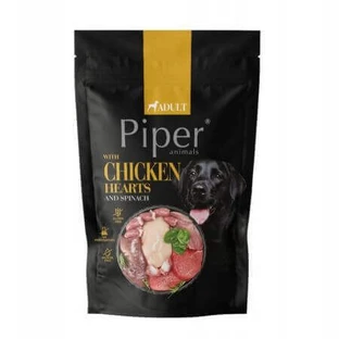 Влажный корм для собак с куриными сердечками и шпинатом, 500 г, Piper