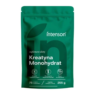 Intenson Creatine Monohydrate Pure, натуральний смак, 255 г