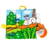Dumel Jolly Baby, сенсорный буклет, Пушистые хвостатые питомцы, с рождения, 1 шт.