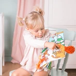 Dumel Jolly Baby, сенсорный буклет, Пушистые хвостатые питомцы, с рождения, 1 шт.: цены и характеристики