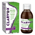 Clarvox Сироп для горла та гортані для дорослих та дітей від 3 років, лишайник + шипшина, полуничний смак, 200 мл