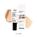 Veoli Botanica Let's Glow, освітлюючий та зволожуючий BB-крем для сухої та нормальної шкіри, SPF 20, 2.0 W Vanilla, 30 мл: ціни та характеристики