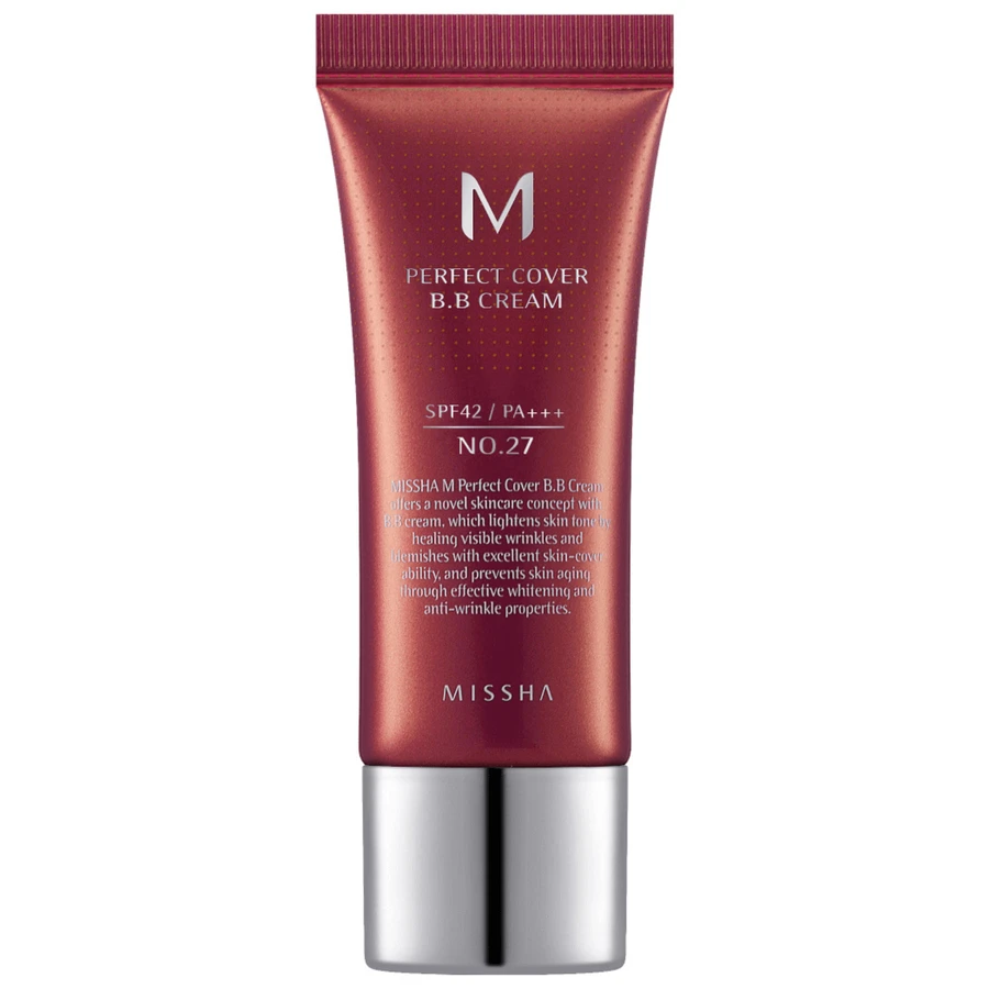 Missha M Perfect Cover, BB-крем, SPF 42, № 27 Honey Beige, 20 мл: цены и характеристики