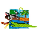 Dumel Jolly Baby, сенсорный буклет, Jungle Animals Tails, с рождения, 1 шт.: цены и характеристики