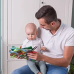 Dumel Jolly Baby, сенсорный буклет, Jungle Animals Tails, с рождения, 1 шт.: цены и характеристики