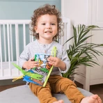 Dumel Jolly Baby, сенсорный буклет, Jungle Animals Tails, с рождения, 1 шт.: цены и характеристики