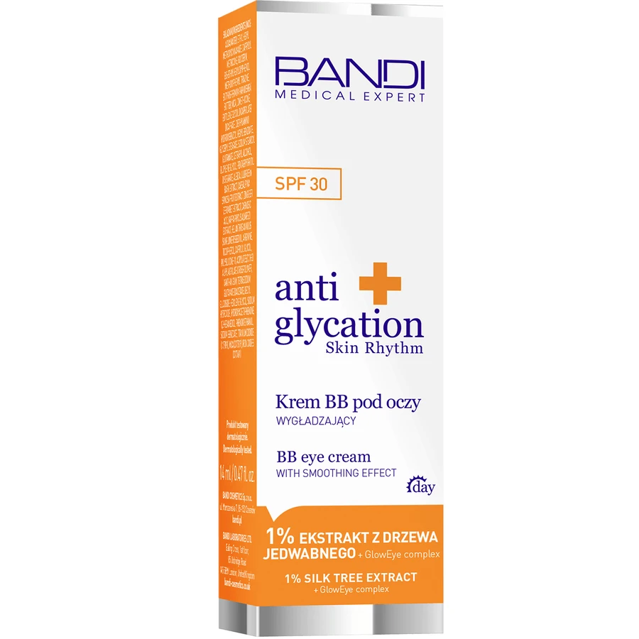 Bandi Medical Expert Anti Glycation, розгладжуючий BB-крем для повік, SPF 30, 14 мл: ціни та характеристики