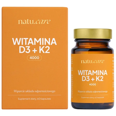 Natu.Care Витамин D3 4000 МЕ + K2 MK-7, 60 капсул: цены и характеристики