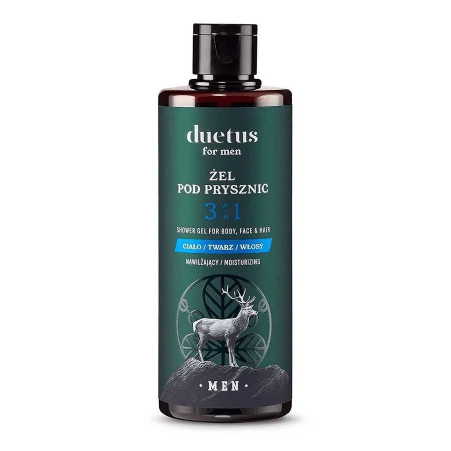 Набор Duetus For Men Power Of Invictus, гель для душа, 300 мл + шампунь для волос, 300 мл + крем для лица, 50 мл ДЕФЕКТИРОВАННАЯ УПАКОВКА: цены и характеристики
