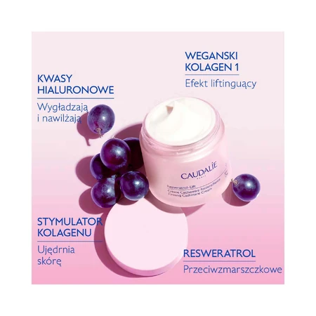 Caudalie Resveratrol-Lift, Лифтинг-кашемир дневной крем, 50 мл + The des Vignes, гель для душа, 200 мл бесплатно: цены и характеристики