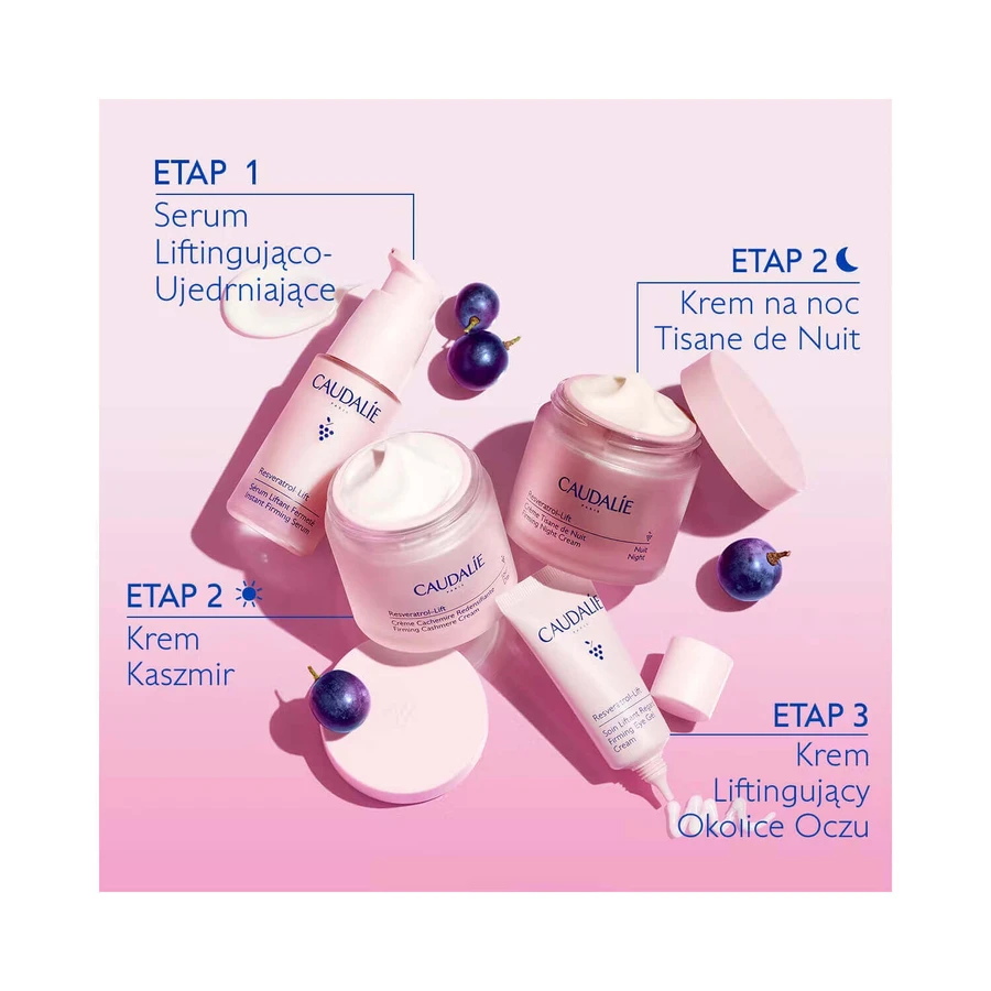 Caudalie Resveratrol-Lift, Лифтинг-кашемир дневной крем, 50 мл + The des Vignes, гель для душа, 200 мл бесплатно: цены и характеристики