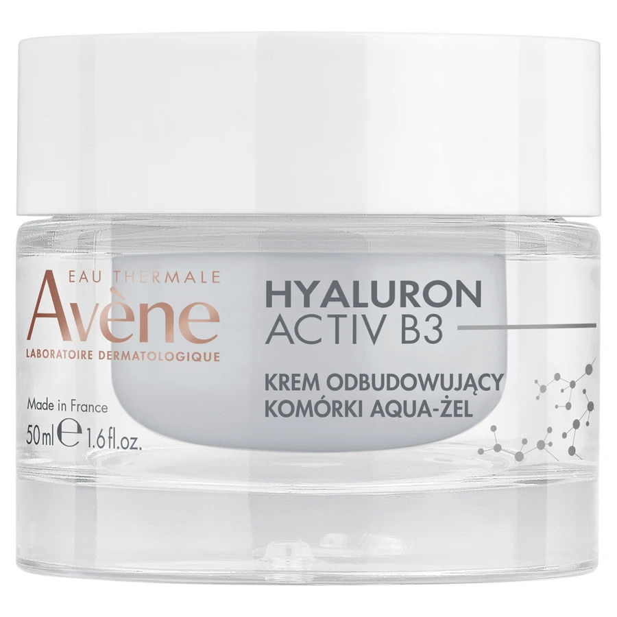 Avene Hyaluron Activ B3, крем-гель для відновлення клітин, 50 мл + сироватка для обличчя, 10 мл безкоштовно: ціни та характеристики