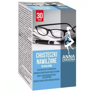 Anna Zaradna, вологі серветки для окулярів, 30 штук