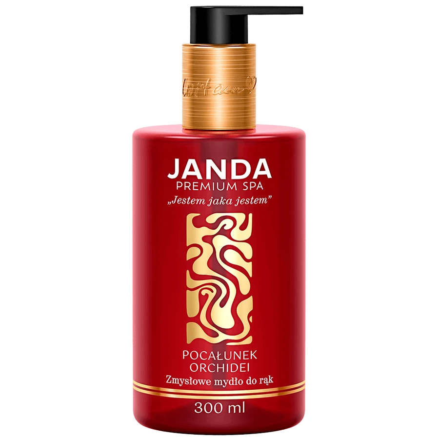 Janda Premium SPA, чуттєве рідке мило для рук, поцілунок орхідеї, 300 мл: ціни та характеристики