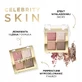 Eveline Cosmetics Celebrity Skin, запеченная многофункциональная палитра для контурирования 4 в 1