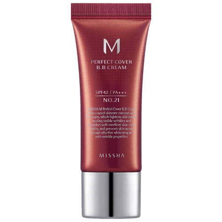 Missha M Perfect Cover, BB-крем, SPF 42, №21 Светло-бежевый, 20 мл: цены и характеристики