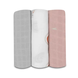 Lionelo Bamboo Set Rainbow, бамбуковые детские подгузники, 70 x 70 см, 3 штуки