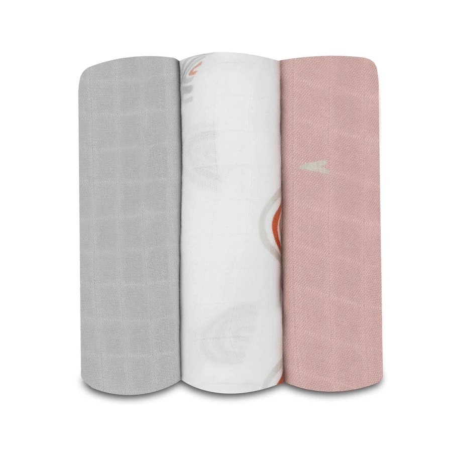 Lionelo Bamboo Set Rainbow, бамбуковые детские подгузники, 70 x 70 см, 3 штуки: цены и характеристики